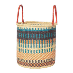 Jewel Tall Basket with Two Handles